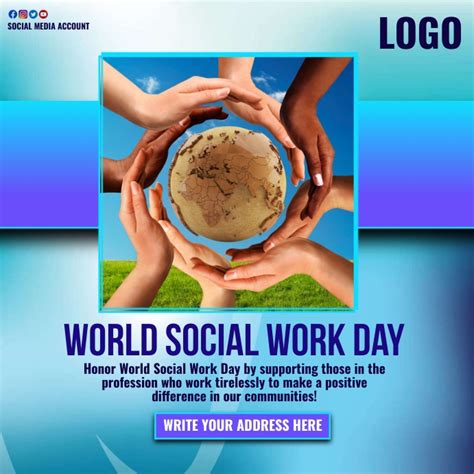 World Social Work Day Template | PosterMyWall