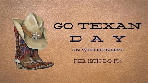 Go Texan Day on 19th Street, 325 W 19th St, Houston, TX 77008-3900, United States, 18 February ...