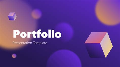 Project Portfolio Presentation Template