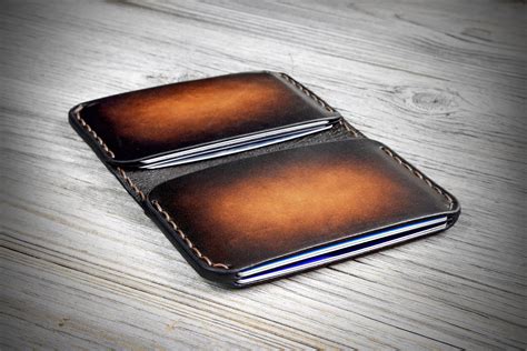 Slim Front Pocket Wallet Minimalist Cards Wallet Small | Etsy