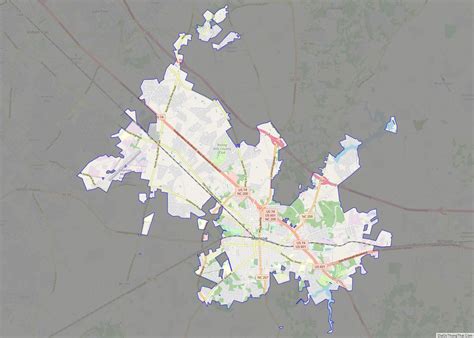 Map of Monroe city, North Carolina - Thong Thai Real