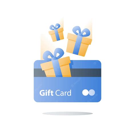 Premium Vector | Gift card illustration