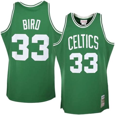 Mitchell & Ness Larry Bird Boston Celtics Kelly Green 1985/86 Hardwood ...