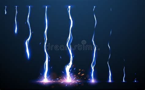 Lightning Animation Stock Illustrations – 2,070 Lightning Animation ...