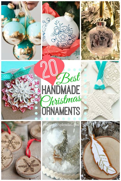 20 DIY Christmas Ornaments