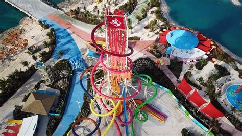 Video: Royal Caribbean Constructs Thrill Waterpark at Perfect Day at CocoCay | Royal Caribbean Blog