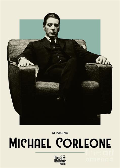 The Godfather Poster Al Pacino