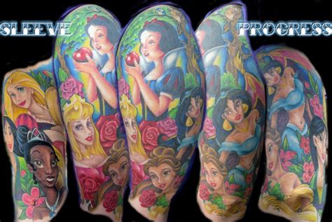 rainbowballz: The shop where I get my tattoos done made this picture of my half sleeve, which is ...