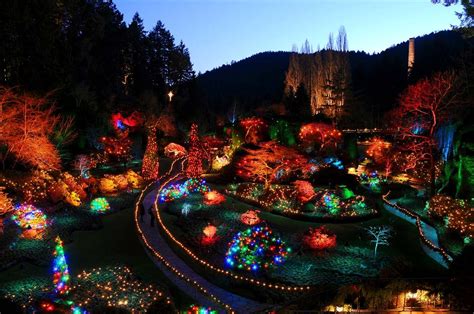 The Butchart Gardens – Victoria, Canada – Visiting at Christmas | Butchart gardens, Tourism ...