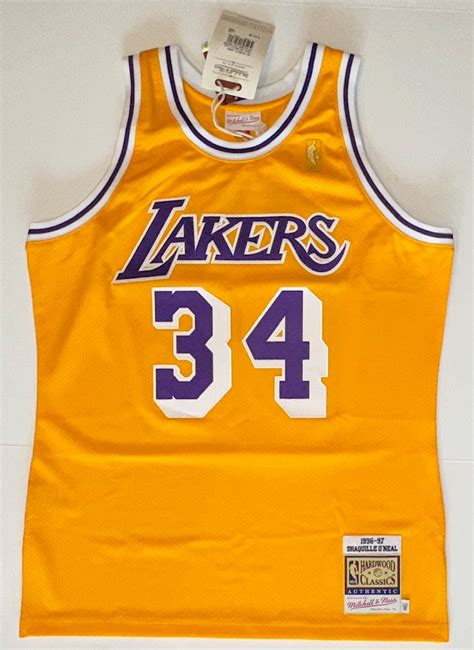 Shaquille O'Neal Signed Lakers Jersey Authentic (1997) - The Autograph ...