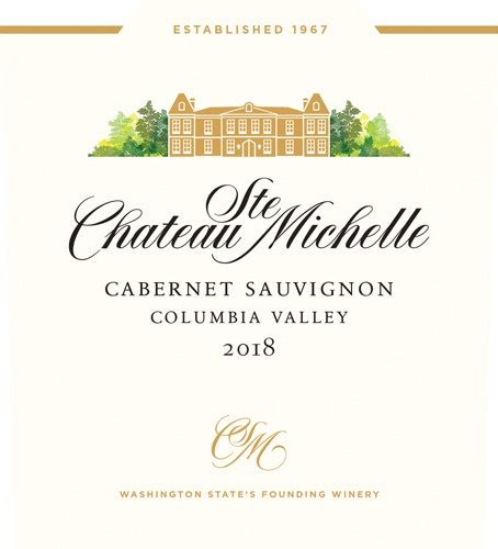 Chateau Ste. Michelle 2018 Cabernet Sauvignon (Columbia Valley (WA)) Rating and Review | Wine ...