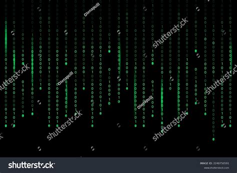 Background Matrix Binary Code Background Vector Stock Vector (Royalty Free) 2248750591 ...