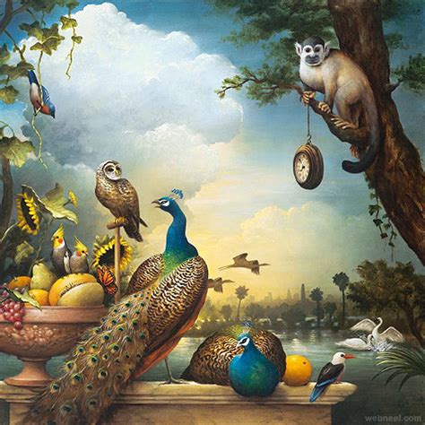 Forest Surreal Painting By Kevin Sloan 20