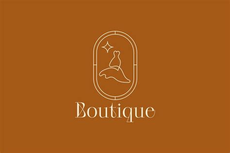 Premium Vector | Boutique logo vector icon illustration