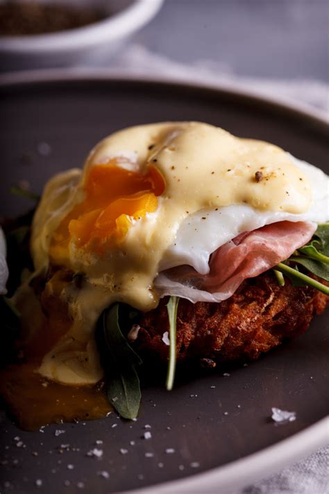 Eggs Benedict on Hash browns - Simply Delicious