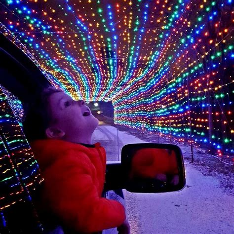 This drive-thru Christmas light tunnel is just 2 hours from Toronto ...