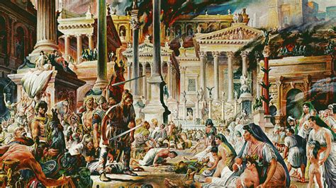 The Barbarian Invasion of Rome - History of Yesterday - Medium