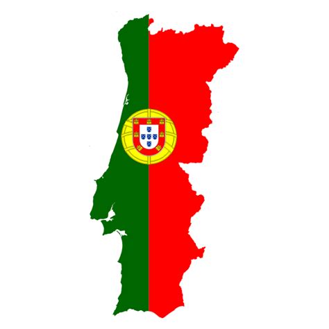 Portugal Map Flag | Free SVG