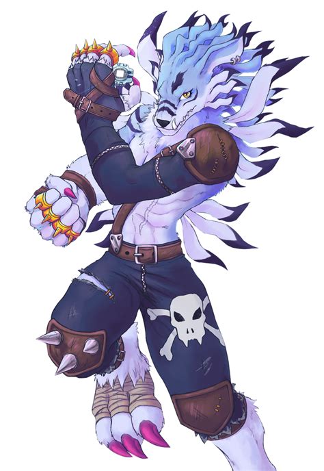 Weregarurumon (Render) - Digimon by Yukio1916 on DeviantArt