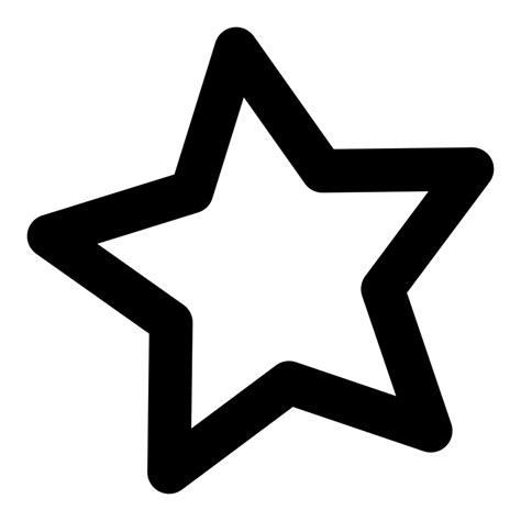 Estrella pentagonal PNG