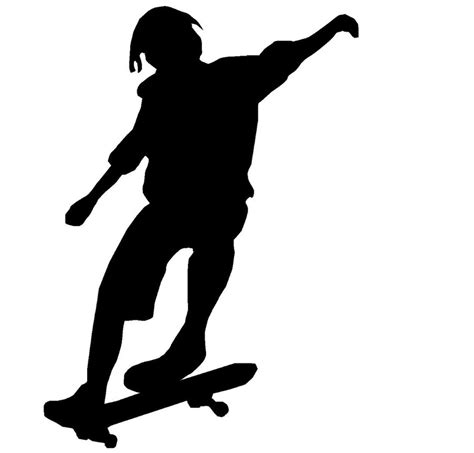 Skateboard Decal Skateboarder Sticker Sport Wall Decal Boys - Etsy