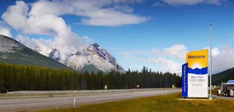 Trans-Canada Highway Panorama Editorial Photo - Image of alberta, panorama: 110386231