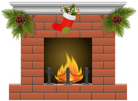 Christmas Fireplace Transparent 13362771 PNG