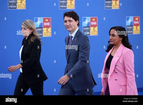 Spain, Madrid - 30 June, 2022: Canada's Prime Minister Justin Trudeau ...