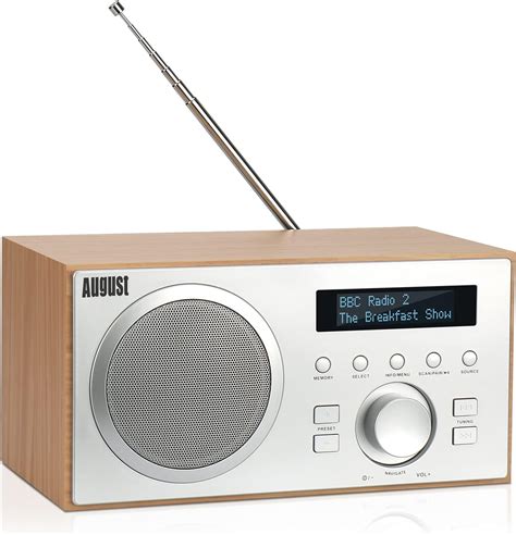 DAB+ Radio with Bluetooth Speaker - August MB420 - DAB FM Digital Tuner ...