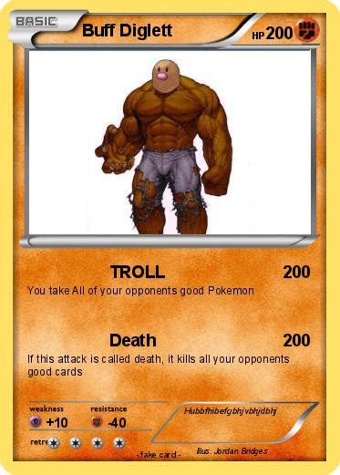 Pokémon Buff Diglett 5 5 - TROLL - My Pokemon Card