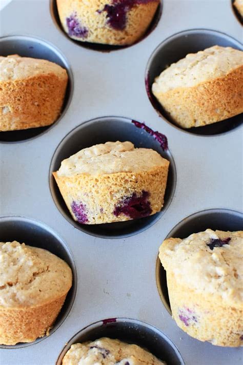 Blueberry Shredded Wheat Muffins