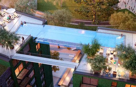 Sky Pool Embassy Gardens - e-architect