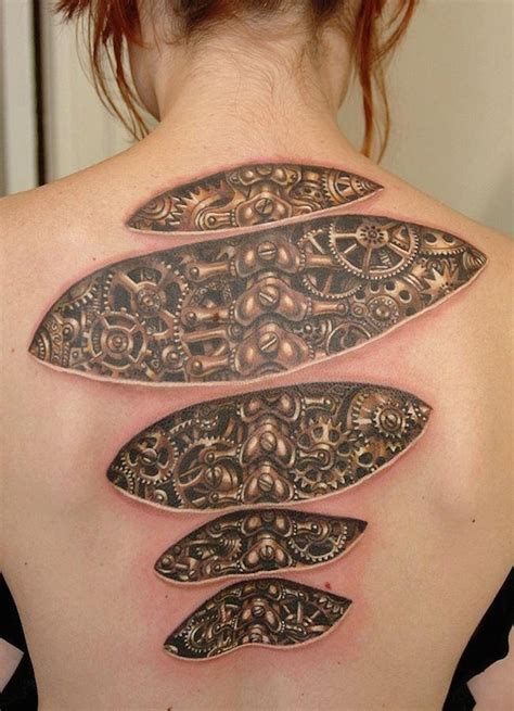 65 Mesmerizing Optical Illusion Tattoos - TattooBlend