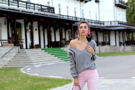 How to wear pink and grey? - I am Georgiana