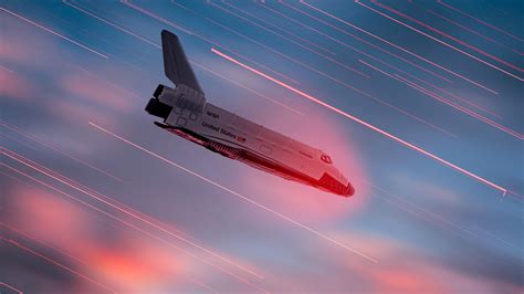 Space shuttle Wallpaper 4K, NASA, Enterprise, Atmosphere