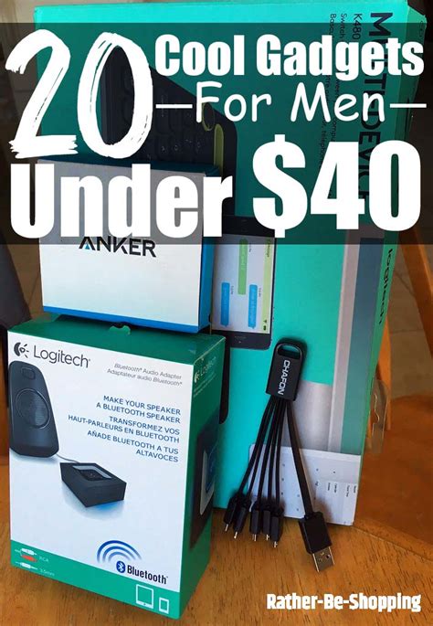 20 Cool Gadgets for Men Under $40 (Both Tech and Garage Friendly)