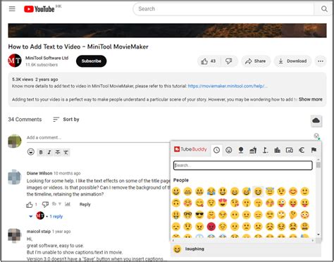 How to Add Emojis to Your YouTube Comments [Full Guide] - MiniTool