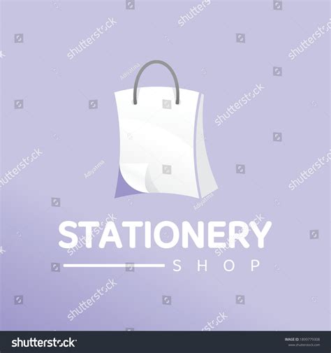 Stationery Store Logo Design Template Stock Vector (Royalty Free) 1899779308 | Shutterstock