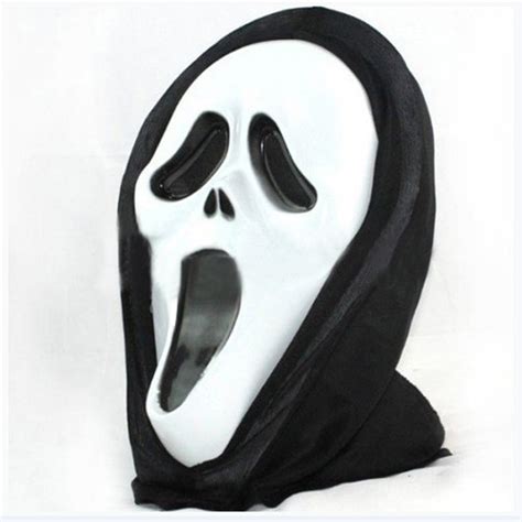 Crazy scared ghost scream face mask costume party halloween carnival Sale - Banggood.com sold ...