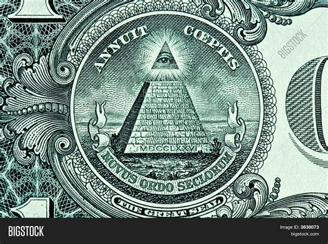 Pyramid On One Dollar Image & Photo (Free Trial) | Bigstock