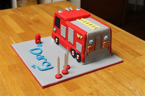 Fire Engine Cake (Inspired By Fireman Sam) - CakeCentral.com