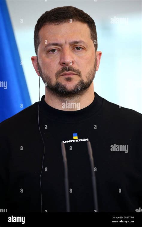 Berlin, Germany, 14.5.23, Volodymyr Zelenskyj, President of Ukraine at ...