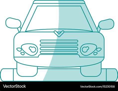 Car shadow Royalty Free Vector Image - VectorStock