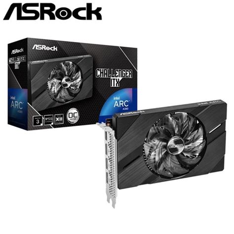 Promo ASRock Intel Arc A380 Challenger ITX 6GB OC DDR6 - VGA Card Cicil ...