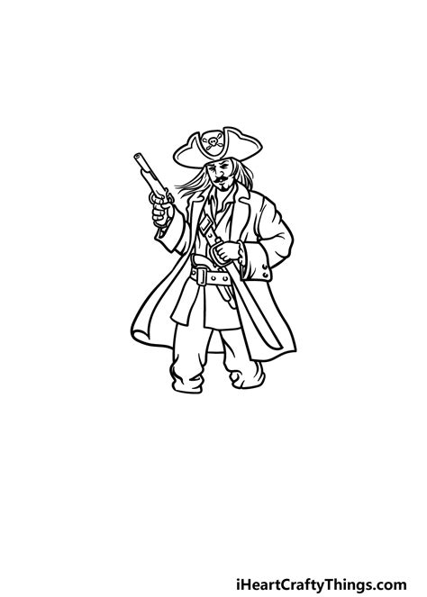 Simple Pirate Sketch