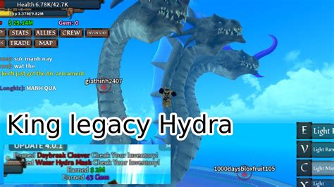 The 10 FPS King legacy Hydra Experience - YouTube