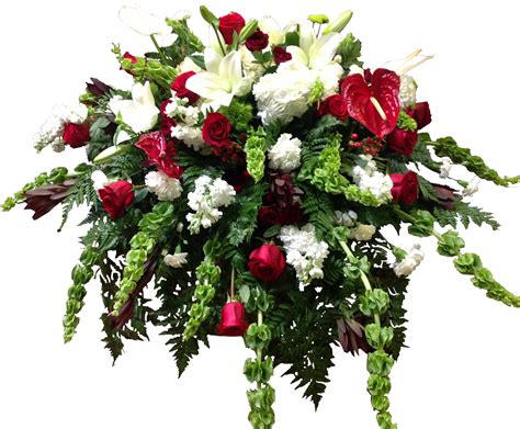 "Lots of love" Casket Spray | Flora Funeral (Flowers Are Happy)