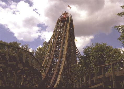 Knoebels "Phoenix" Wooden Roller Coaster | Flickr - Photo Sharing!