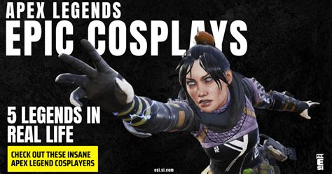 Check out these Legendary Apex Legend Cosplays - Esports Illustrated