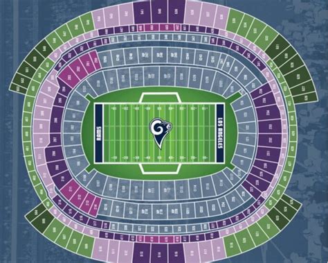 Sofi Stadium Seating Chart With Seat Numbers - Stadium Seating Chart